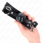KINK – BLACK TPE BALL 4 CM GAG 60 x 2 CM BDSM Gags | SEX Shop Ireland 11