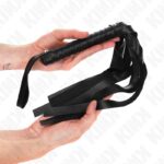 KINK – BLACK WIDE TAIL WHIP 48.5 CM BDSM Whips & Paddles | SEX Shop Ireland 9