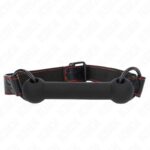 KINK – BONE GAG WITH LEATHERETTE STRAP BLACK ADJUSTABLE 41-57 CM BDSM Gags | SEX Shop Ireland 8
