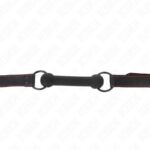 KINK – BONE GAG WITH LEATHERETTE STRAP BLACK ADJUSTABLE 41-57 CM BDSM Gags | SEX Shop Ireland 10
