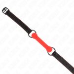KINK – BONE GAG WITH LEATHERETTE STRAP RED ADJUSTABLE 41-57 CM BDSM Gags | SEX Shop Ireland 10