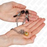 KINK – CHAIN NIPPLE CLAMPS WITH BELL 30 CM BDSM Gear & Accessories | SEX Shop Ireland 9