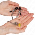 KINK – CHAIN NIPPLE CLAMPS WITH HORN PENDANT 30 CM Fetish / Bondage | SEX Shop Ireland 9