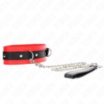 KINK – COLLAR WITH BELT 65 CM WITH STRAP RED 54 X 4.5 CM BDSM Collars | SEX Shop Ireland 12