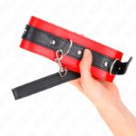 KINK – COLLAR WITH BELT 65 CM WITH STRAP RED 54 X 4.5 CM BDSM Collars | SEX Shop Ireland 13