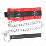 KINK – COLLAR WITH BELT 65 CM WITH STRAP RED 54 X 4.5 CM BDSM Collars | SEX Shop Ireland 14