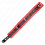KINK – COLLAR WITH BELT 65 CM WITH STRAP RED 54 X 4.5 CM BDSM Collars | SEX Shop Ireland 15