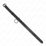 KINK – COLLAR WITH DARK LEASH 65 CM ADJUSTABLE 37-54 CM X 3 CM BDSM Collars | SEX Shop Ireland 15