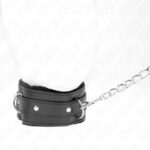 KINK – COLLAR WITH LEASH 65 CM WITH RESTRICTIONS BLACK 36-42 CM X 5.5 CM BDSM Collars | SEX Shop Ireland 11