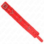KINK – COLLAR WITH LEASH 65 CM WITH RESTRICTIONS RED 36-42 CM X 5.5 CM BDSM Collars | SEX Shop Ireland 15