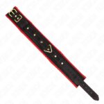 KINK – COLLAR WITH PLAIN FABRIC LEASH ADJUSTABLE 33-48 CM X 5.7 CM BDSM Collars | SEX Shop Ireland 15