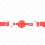 KINK – COMPLETE RED HOLLOW HARD BALL GAG 62 x 2 CM BDSM Gags | SEX Shop Ireland 10