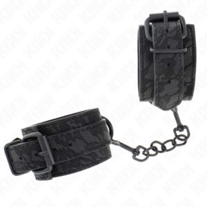 KINK – DARK LACE COVERED WRIST CUFFS ADJUSTABLE BLACK 19-26 CM Fetish / Bondage | SEX Shop Ireland 3