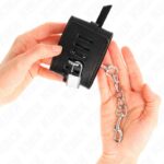 KINK – DELUXE LOCKING WRIST RESTRAINTS BLACK ADJUSTABLE 14.5-21 CM X 6 CM Fetish / Bondage | SEX Shop Ireland 10