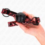 KINK – DIAMOND PATTERN BALL 4.5 CM GAG MODEL 2 64.5 CM ADJUSTABLE 42-60 CM BDSM Gags | SEX Shop Ireland 10