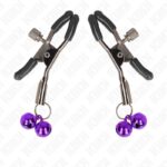 KINK – DOUBLE BELL NIPPLE CLAMP PURPLE 6 CM BDSM Gear & Accessories | SEX Shop Ireland 10