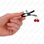 KINK – DOUBLE BELL NIPPLE CLAMP RED 6 CM BDSM Gear & Accessories | SEX Shop Ireland 11