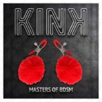 KINK – FAUX FUR BALL NIPPLE CLAMP RED 6 CM BDSM Gear & Accessories | SEX Shop Ireland 13