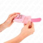 KINK – FUR LINED WRIST RESTRAINTS PINK WITH PINK BELT ADJUSTABLE 17-29 CM X 6 CM Fetish / Bondage | SEX Shop Ireland 11