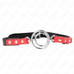 KINK – GAG WITH MULTIPLE O-RINGS 4 / 4.8 CM RED 38 X 56 CM BDSM Gags | SEX Shop Ireland 8