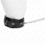 KINK – HEAVY NECKLACE WITH BELT 65 CM MODEL 1 ADJUSTABLE 36.5-50 CM BDSM Collars | SEX Shop Ireland 13
