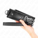KINK – HEAVY NECKLACE WITH BELT 65 CM MODEL 1 ADJUSTABLE 36.5-50 CM BDSM Collars | SEX Shop Ireland 14