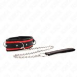 KINK – HEAVY NECKLACE WITH BELT 65 CM MODEL 2 ADJUSTABLE 36.5-50 CM BDSM Collars | SEX Shop Ireland 13