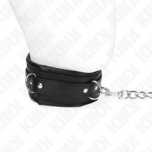 KINK – HEAVY NECKLACE WITH BELT 65 CM MODEL 4 ADJUSTABLE 36.5-50 CM BDSM Collars | SEX Shop Ireland 3