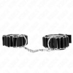 KINK – HINGE-LIKE THIN WRIST RESTRAINTS BLACK ADJUSTRABLE 16-22 CM X 3.5 CM Fetish / Bondage | SEX Shop Ireland 8