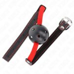 KINK – HOLLOW HARD MOUTH 4.5 CM GAG WITH ELASTIC BELT 56 x 1.5 CM BDSM Gags | SEX Shop Ireland 9