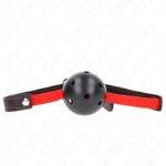 KINK – HOLLOW HARD MOUTH 4.5 CM GAG WITH ELASTIC BELT 56 x 1.5 CM BDSM Gags | SEX Shop Ireland 8