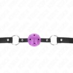 KINK – HOLLOW HARD PURPLE BALL 4.5 CM GAG 63.5 X 2 CM BDSM Gags | SEX Shop Ireland 10