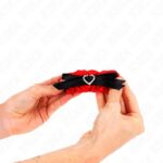 KINK – LACE ELASTIC WRIST RESTRAINTS RED HEART DETAILS ADJUSTABLE 22-35 CM Fetish / Bondage | SEX Shop Ireland 11