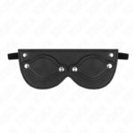 KINK – LEATHERETTE MASK WITH DETACHABLE EYE COVERS 22 x 9 CM Blindfolds & Masks | SEX Shop Ireland 8
