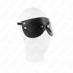 KINK – LEATHERETTE MASK WITH DETACHABLE EYE COVERS 22 x 9 CM Blindfolds & Masks | SEX Shop Ireland 10