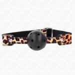 KINK – LEOPARD BREATHABLE BALL 4.5 CM GAG 65 x 2.5 CM BDSM Gags | SEX Shop Ireland 10