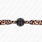 KINK – LEOPARD BREATHABLE BALL 4.5 CM GAG 65 x 2.5 CM BDSM Gags | SEX Shop Ireland 13