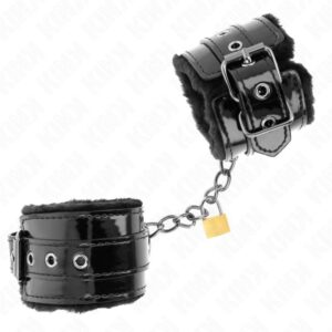 KINK – LIGHT WRIST RESTRAINTS WITH A COPPER LOCK ADJUSABLE 17-29 CM X 5.5 CM Fetish / Bondage | SEX Shop Ireland 3