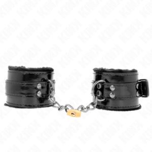 KINK – LIGHT WRIST RESTRAINTS WITH A COPPER LOCK ADJUSABLE 17-29 CM X 5.5 CM Fetish / Bondage | SEX Shop Ireland