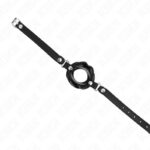 KINK – LIP 8 CM GAG WITH BLACK LEATHERETTE STRAP 63 x 2 CM ADJUSTABLE 39-58 CM BDSM Gags | SEX Shop Ireland 10