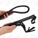 KINK – LONG BLACK SNAKE WHIP 210 CM BDSM Whips & Paddles | SEX Shop Ireland 9