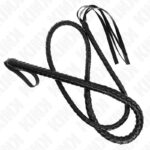 KINK – LONG BLACK SNAKE WHIP 210 CM BDSM Whips & Paddles | SEX Shop Ireland 8