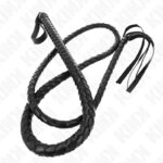 KINK – LONG BLACK SNAKE WHIP 210 CM BDSM Whips & Paddles | SEX Shop Ireland 10