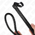 KINK – LONG BLACK SNAKE WHIP 210 CM BDSM Whips & Paddles | SEX Shop Ireland 11