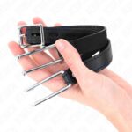 KINK – METAL HOOK GAG 11.5 CM WITH LEATHERETTE STRAP ADJUSTABLE 39-58 CM X 2 CM BDSM Gags | SEX Shop Ireland 10
