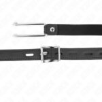 KINK – METAL HOOK GAG 11.5 CM WITH LEATHERETTE STRAP ADJUSTABLE 39-58 CM X 2 CM BDSM Gags | SEX Shop Ireland 11