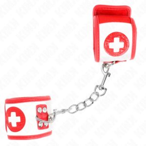 KINK – MINI NURSE WRIST RESTRAINTS ADJUSTABLE 18-23 CM X 5 CM Fetish / Bondage | SEX Shop Ireland 3