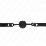 KINK – MODEL 1 SILICONE BALL 4 CM GAG WITH LOCK 60 x 2 CM BDSM Gags | SEX Shop Ireland 13