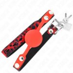 KINK – MODEL 2 SILICONE BALL 4 CM GAG WITH LOCK 60 x 2 CM BDSM Gags | SEX Shop Ireland 10