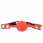 KINK – MODEL 2 SILICONE BALL 4 CM GAG WITH LOCK 60 x 2 CM BDSM Gags | SEX Shop Ireland 9
